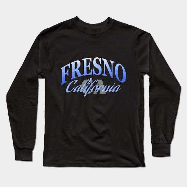 City Pride: Fresno, California Long Sleeve T-Shirt by Naves